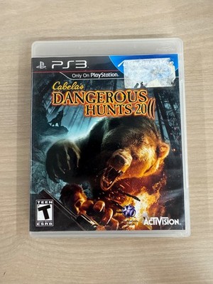 Cabela's Dangerous Hunts 2011 PS3 PlayStation 3 Video Game Hunting Multiplayer