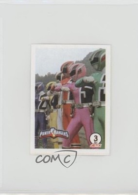 2004 Reyauca Cartoon Network/Jetix Stickers Mighty Morphin Power Rangers #3 0a4f