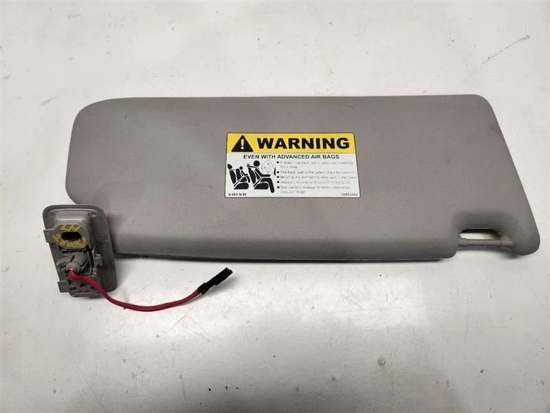 Parasol izquierdo para conductores Volvo C30 2007-09 con luz sin abridor de garaje *vinilo gris* Foto 4 de 4