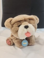 Little Live Pets Puppy 28669 My Kissing Bulldog Pug Wrinkle W/sounds TESTED 