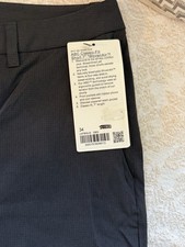 Lululemon ABC Classic Fit Shorts 7" Mens Size 34 black NWT