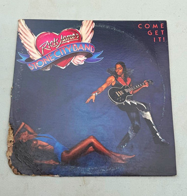 Rick James & Stone City Band Come Get It! LP Vinyl 12'' 33 RPM Gordy Disco Funk