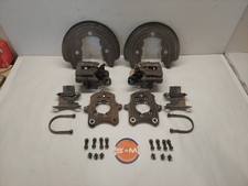 94-04 Mustang Rear Brake Calipers Swap Over 79-93 Fox Brackets Flanges Anti Moan 94-04 Mustang Rear Brake Calipers Swap Over 79-93 Fox Brackets Flanges Anti Moan