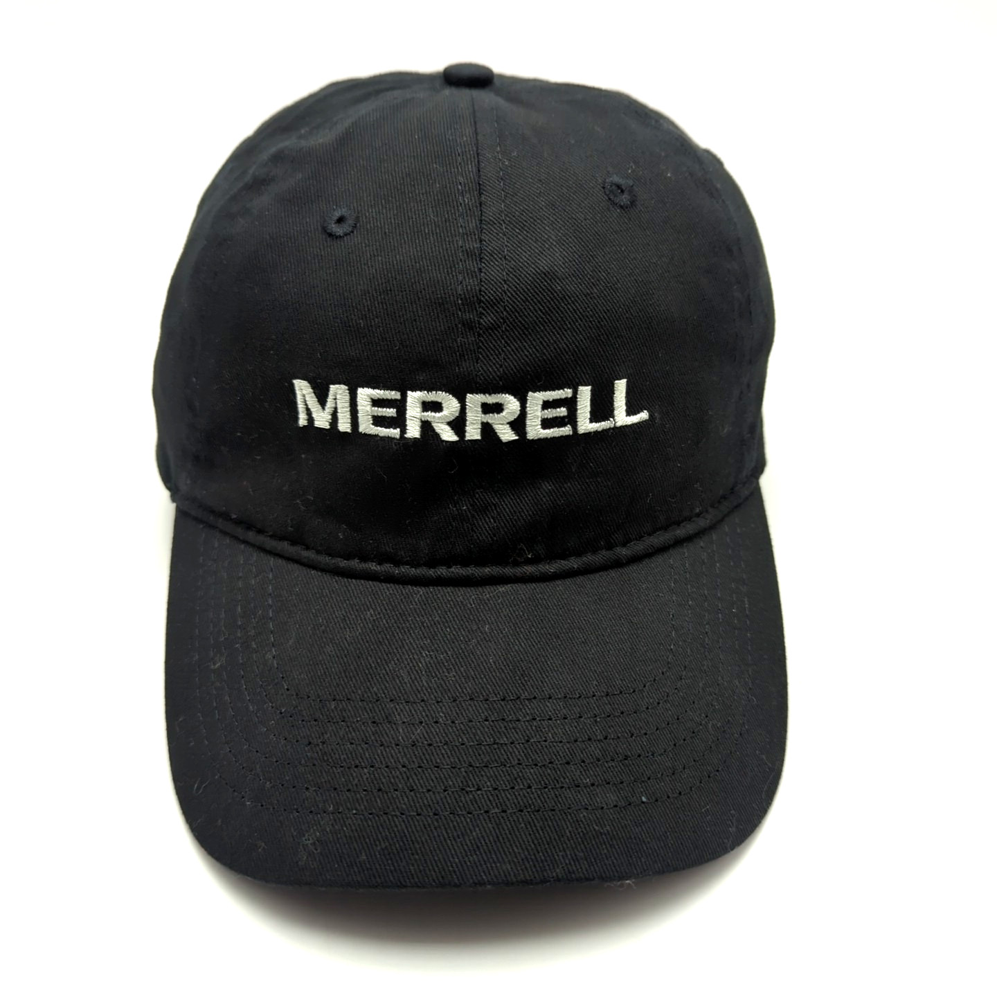 Merrell hat thin lightweight black adjustable cot… - image 2