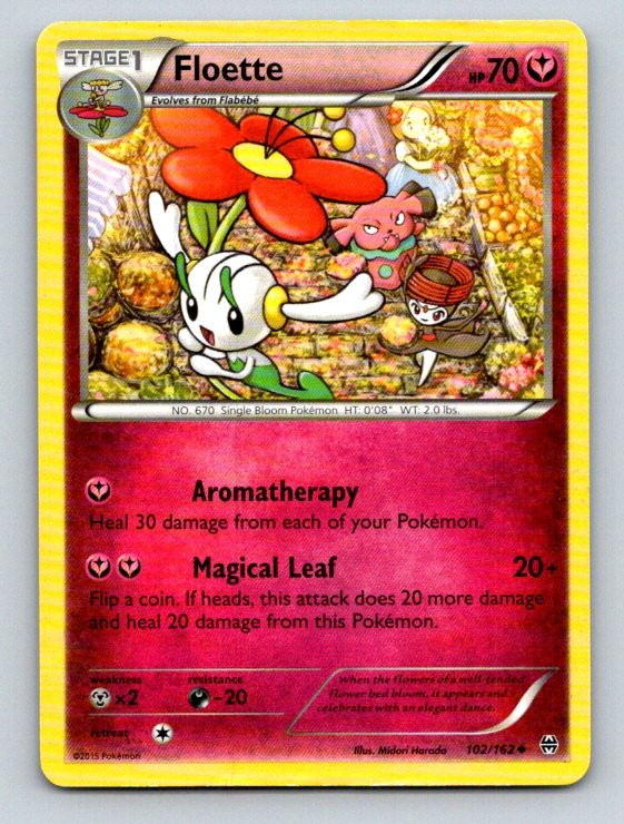 Floette 102/162 Uncommon BREAKthrough Pokemon Lightly Played