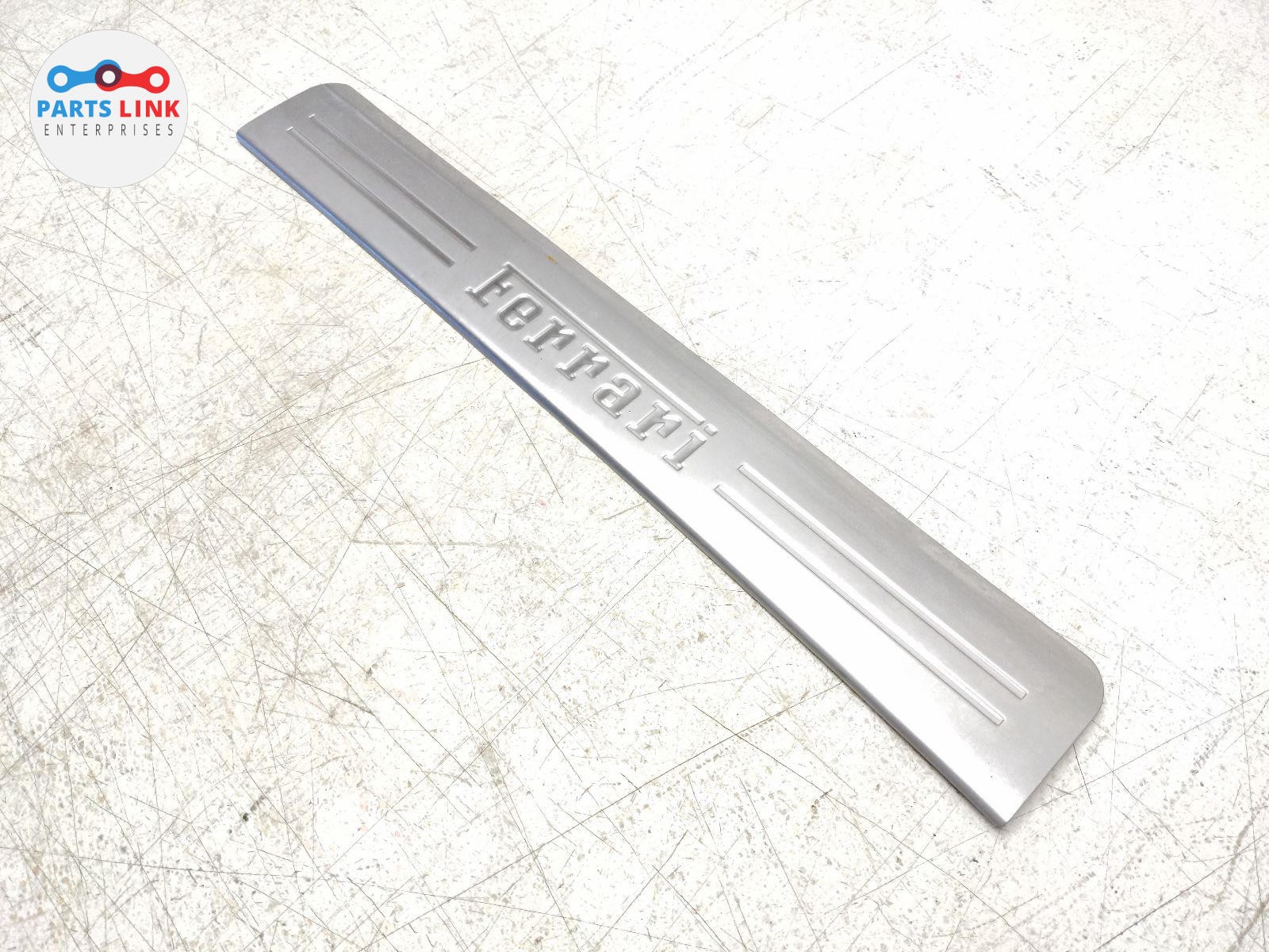 2008-14 FERRARI CALIFORNIA LEFT DOOR SILL PLATE STEP SCUFF TRIM KICK COVER F149