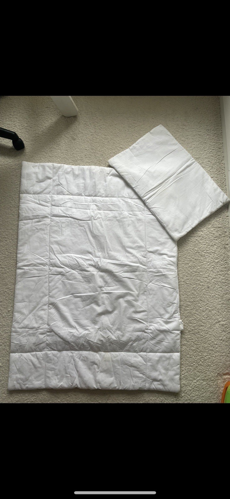 Set Biancheria Da Letto Neonato 120 X 90 Cm