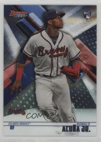 2018 Bowman's Best Ronald Acuna Jr #51 Rookie RC
