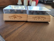 2 Sets Of Karen Foster Design clikit embossing tips