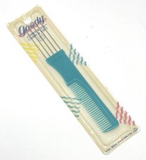 Vintage 1989 Goody Comb Lift Pick Combo Teal New in Package