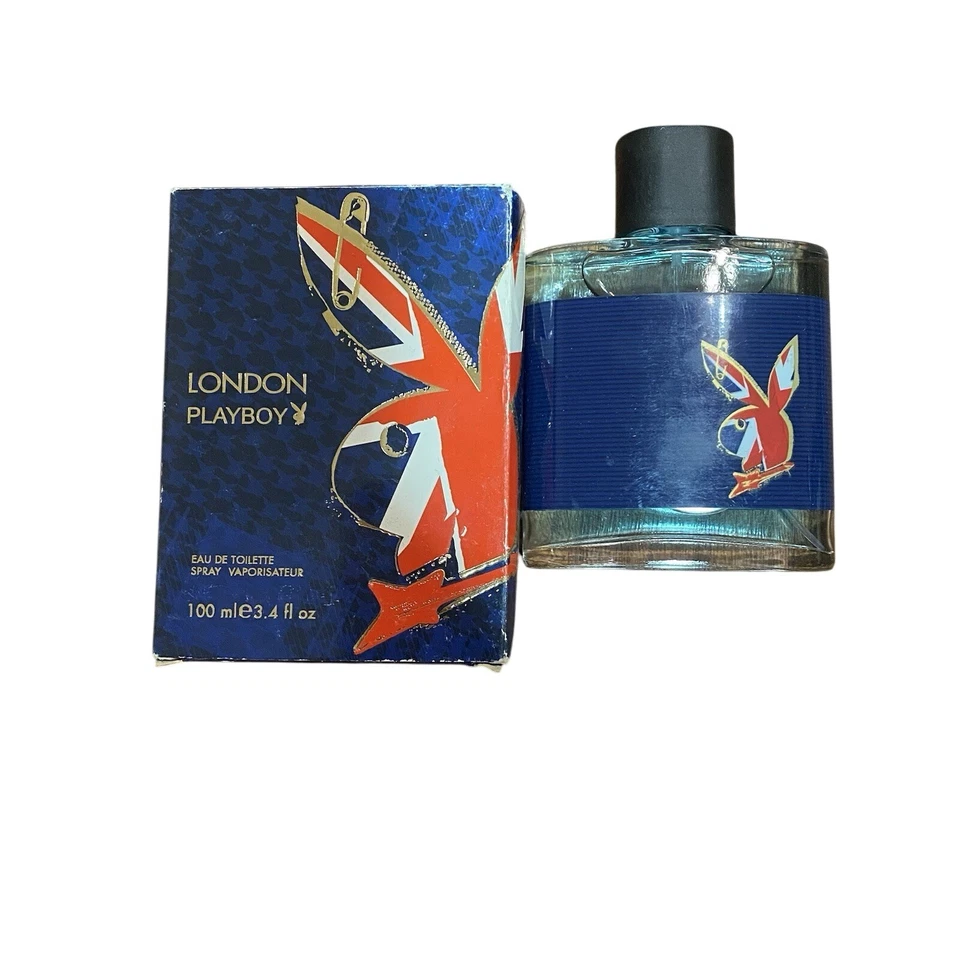 London Playboy Eau De Toilette Spray 3.4 Fl OZ Nuevo I'm Caja Sin Sellar Foto 2 de 3