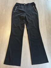 Isaac Mizrahi for Target Vintage Women’s Bootcut Pants Zip Pockets Black Size 6.