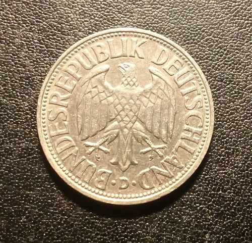 1958 West Germany One Deutche Mark Coin