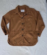 NWT Old Navy Brown Unisex Shacket Size S 6 -7  10