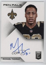 2016 Donruss Elite Pen Pals Michael Thomas #PP-MT Rookie Auto RC 1q3d