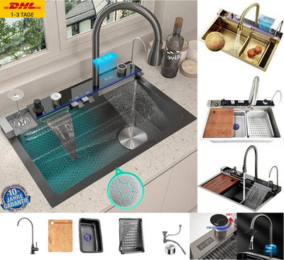 Faizee Home Edelstahlspülen Nano, Neom, Hydro, Infinity & Quantum