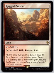 Rugged Prairie (417/843) Commander: Final Fantasy
