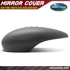 Passenger Mirror Cover Cap Primed Gray For Ford Fiesta 2011-2019 W Signal Lamp