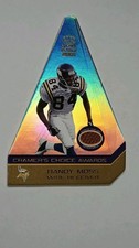 2001-PACIFIC CROWN ROYALE-RANDY MOSS CRAMERS CHOICE JUMBO GAME-USED-VIKINGS