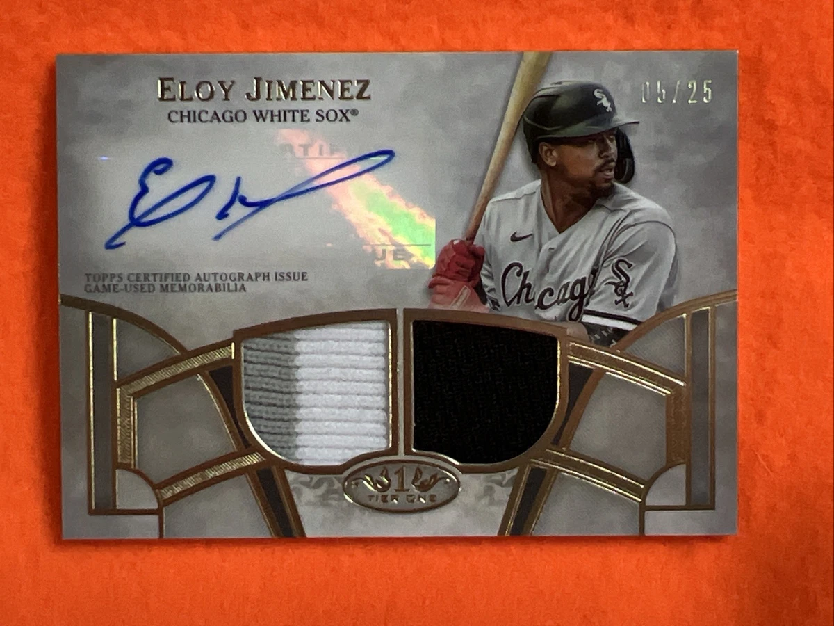 Eloy Jimenez Baseball Sports Trading Cards & Accessories Parallel