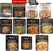 Peak Refuel Premium Freeze Dried Camping Food, Backpacking & Hiking MRE Meals