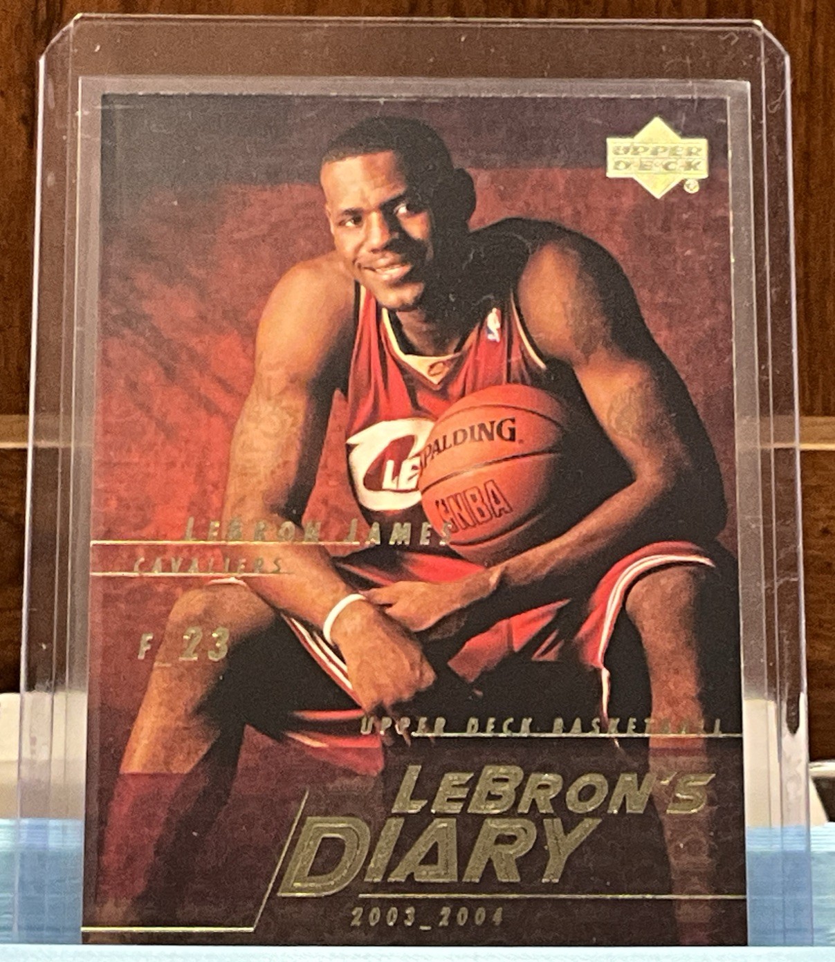 LeBron James- 2003 Upper Deck - LeBron’s Diary LJ11