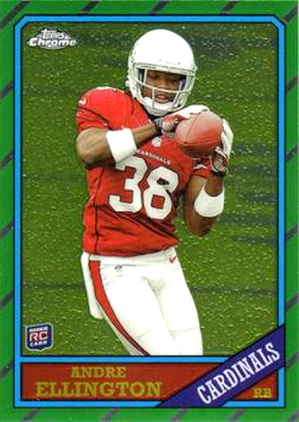 Andre Ellington Topps Chrome 1986 Insert #22 Base
