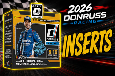 ** NEW ** - 2026 Panini Donruss NASCAR Inserts- YOU PICK - Complete your set!
