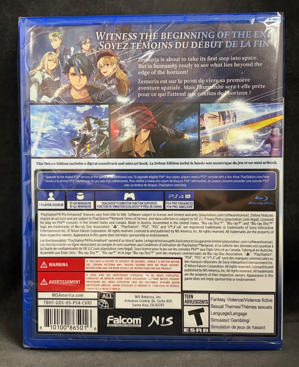 The Legend of Heroes Trails Beyond the Horizon Deluxe Edition (PS4