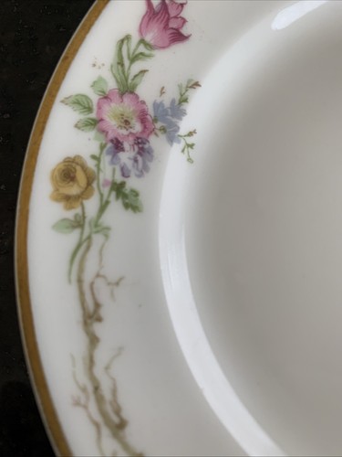 Vintage GDA Field Haviland Limoges Porcelain Bread Plates Set of 2 - Picture 2 of 9