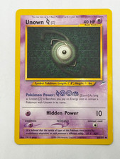 Unown [Z] 60/105 Uncommon Neo Destiny Pokemon Unlimited Near Mint on eBay