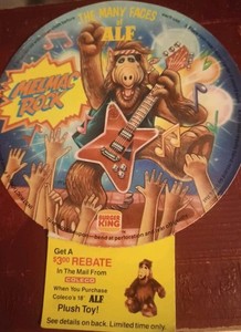 Alf Burger King Records for sale | eBay