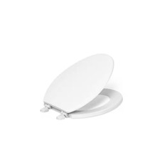 Ridgewood Elongated Toilet Seat in White