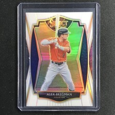 2021 Select Alex Bregman Premier Level White 34/50