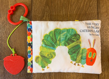 Eric Carle The Very Hungry Caterpillar Cloth Baby Toy Book Strawberry Teether