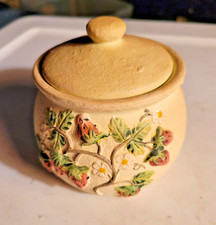 Vintage Cute 4 x 4 Strawberry Design Trinket ...