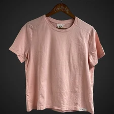 Phillip Lim Pink T Shirt Large Cotton Short Sleeve Boxy