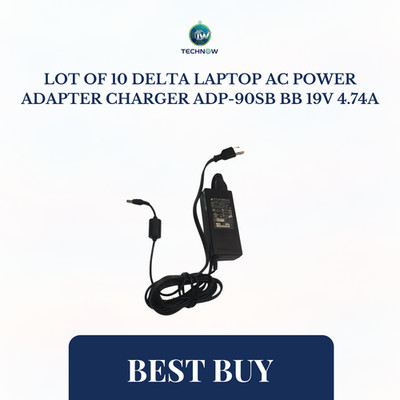 Lot of 10 Delta Laptop AC Power Adapter Charger ADP-90SB BB 19V 4.74A