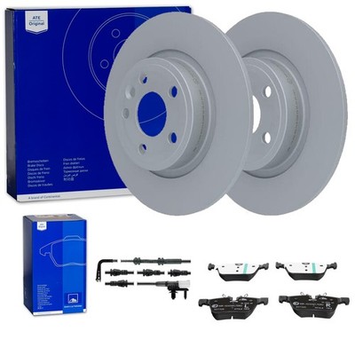 ATE BREMSSCHEIBEN 300mm+ BELÄGE HINTEN passend für LAND ROVER DISCOVERY SPORT