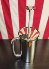 ESPRO P7 French Press Coffee Maker 18 oz Stainless Steel 9”
