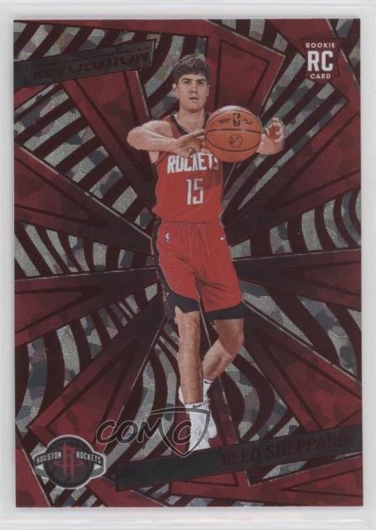 2024-25 Panini Revolution Rookies Chinese New Year Reed Sheppard #145 13c5