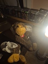 10" Dan Dee Collector's Choice "Monkey" Brown Plush, Floppy, Clean Used Toy