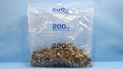 200pcs-ELECTROLYTIC CAPACITOR , UVZ1E221MPD, NICHICON, 220UF/MF, 25V, RADIAL