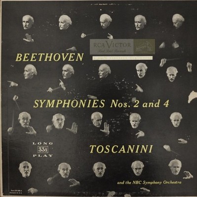 Ludwig Van Beethoven, NBC Symphony Orchestra - Symphonies Nos. 2 And 4 - Vinyl