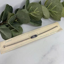 Vintage Forstner Childs ID Sterling Silver Bracelet Kiddie Identification 5.75”