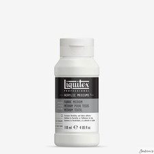 Liquitex Professional Fabric Medium Acrylic Polymer 118ml For Textile Painting