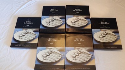 Royal Doulton Roma 5-teiliges Besteckset verpackt. Nagelneu. Küchenset, Geschirrset