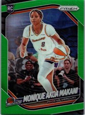 2025 Panini Prizm WNBA #98 Monique Akoa Makani Green Prizm