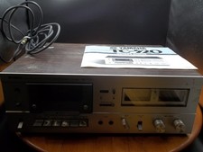 Vintage Yamaha TC-520 Stereo Cassette Deck -Bench Tested-Seems to work-AS IS