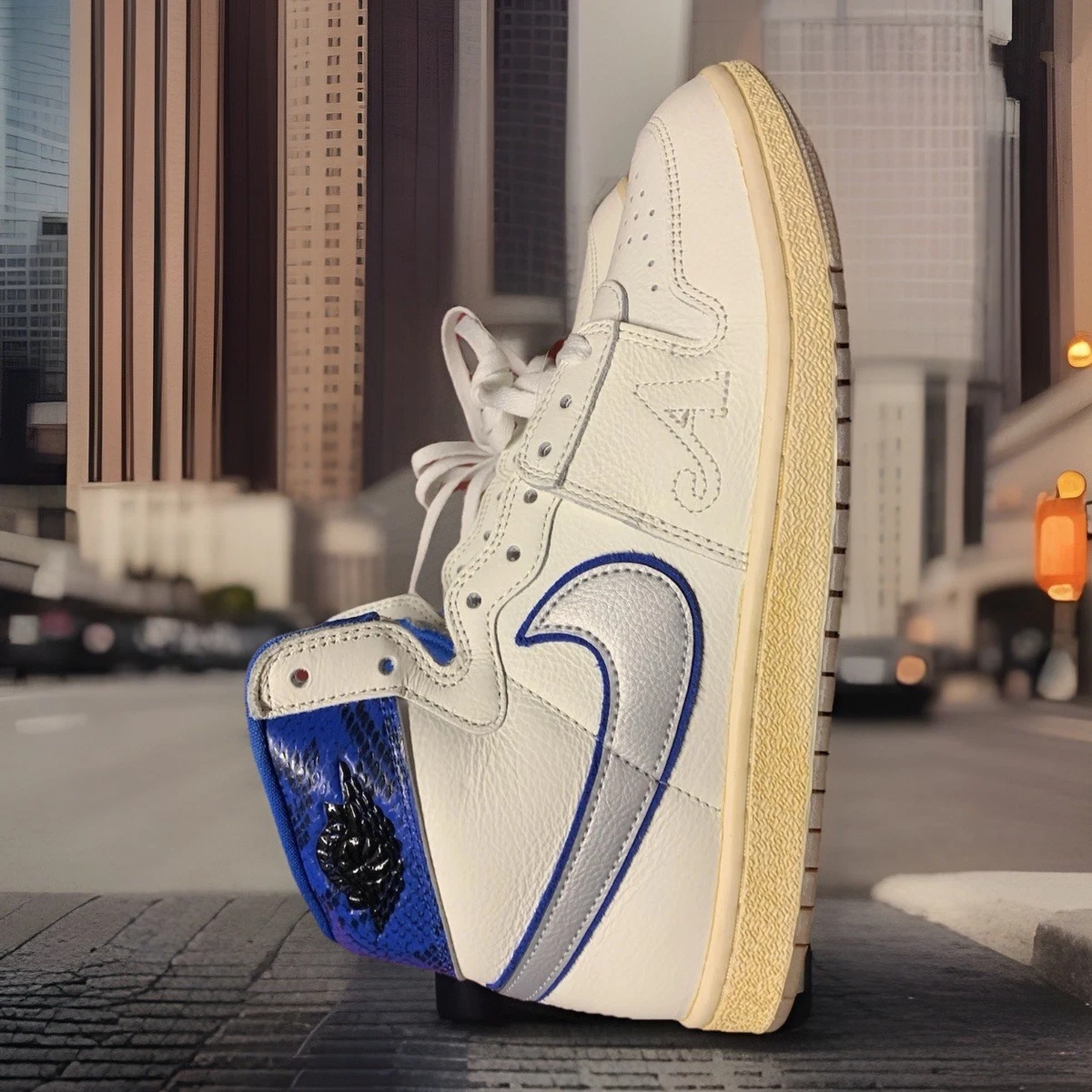 Awake NY x Jordan Air Ship PE SP Game Royal for Sale